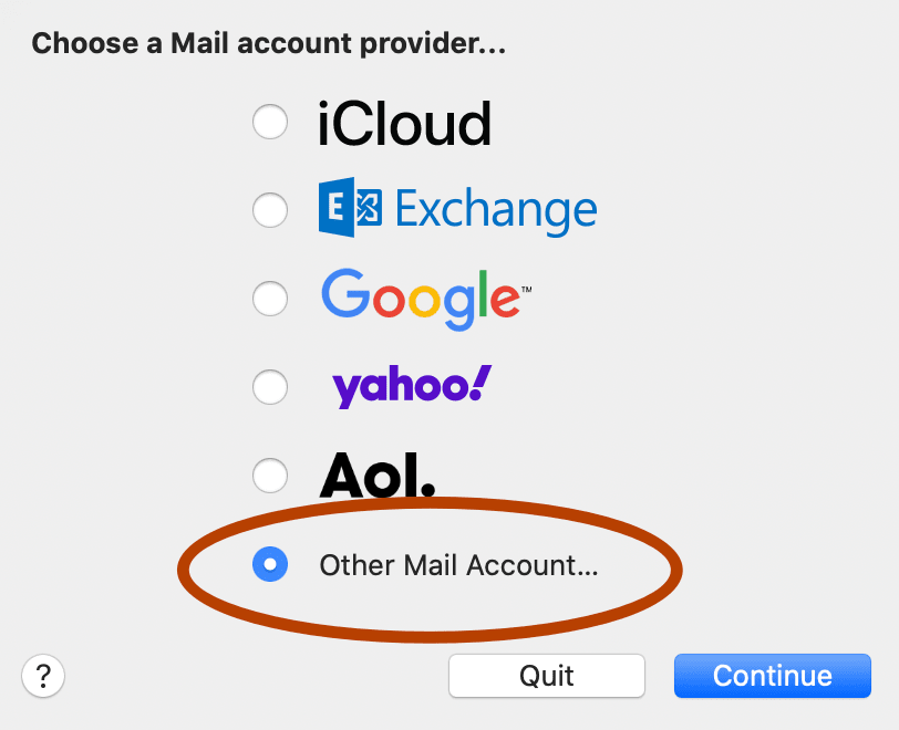 Apple Mail Step 3
